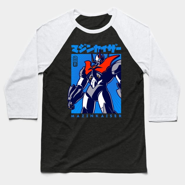 206 POP Mazinkaiser Baseball T-Shirt by Yexart